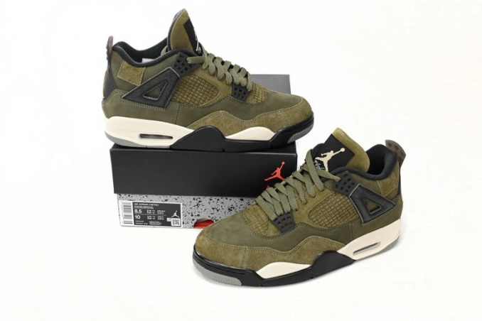 Cheap 4 Air Olive Medium FB9927-200 Jordan Craft 0702